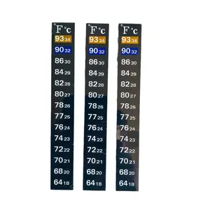 Aquarium Specific LCD Temperature Display Sticker High Precision Water Sensor Color Changing for Fish Tank Monitoring