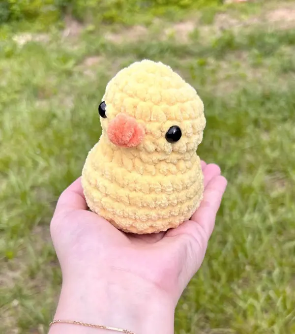Crochet Rubber Ducky Plushie (Mini Ducky Plush)