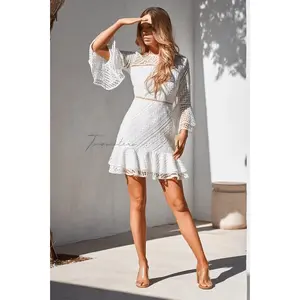 Stacey Dress - White