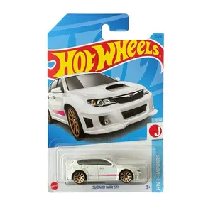 Hot Wheels Subaru WRX STi White HW J-Imports 1:64 Diecast Car