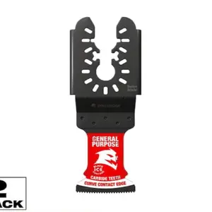 DIABLO 1-1/4 in. AMPED Demo Demon Universal Fit Carbide Teeth Oscillating Tool Blades for General Purpose Cuts