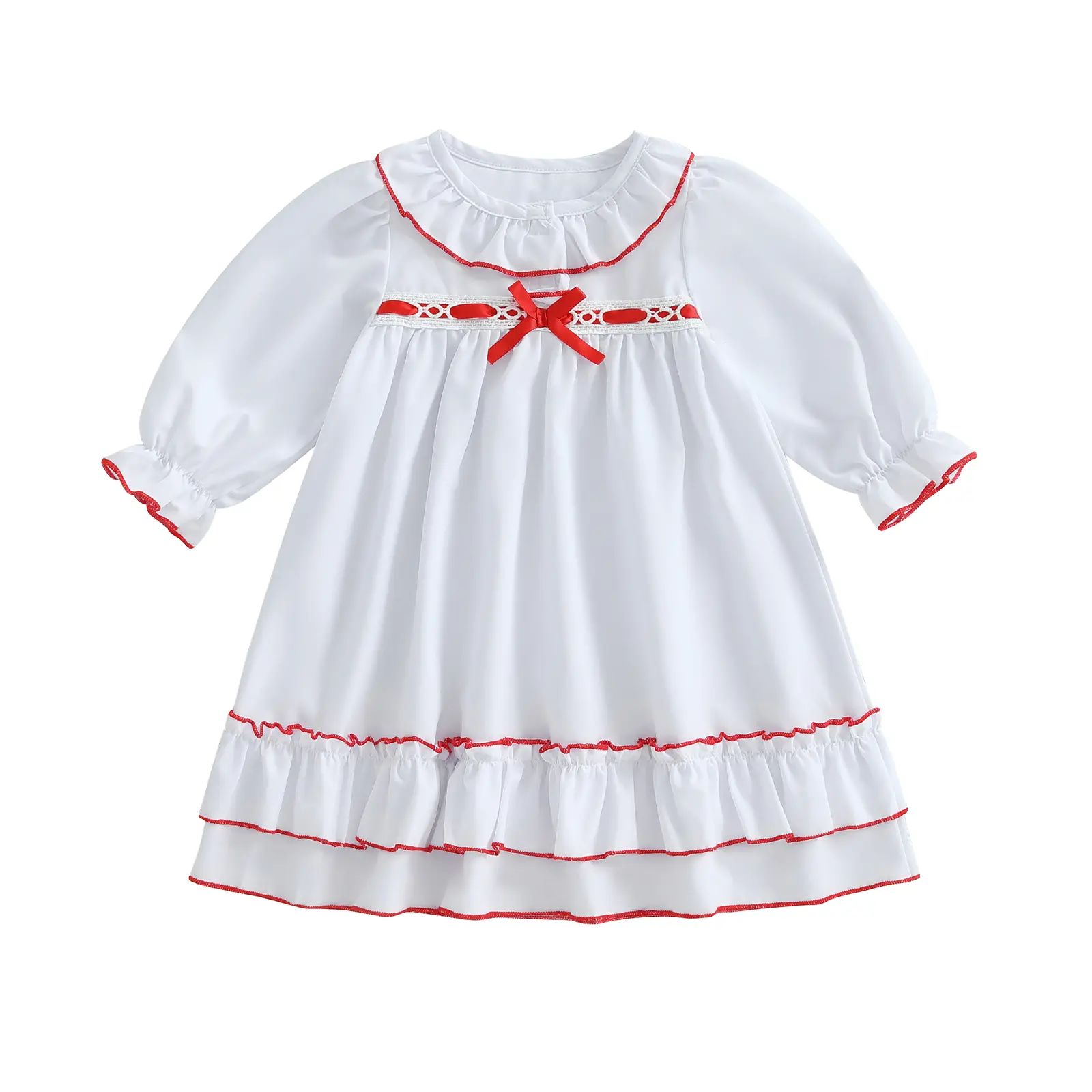 christmas pajama dresses Sassy Shortcake Santa Sprinkle Pajamas main image 1