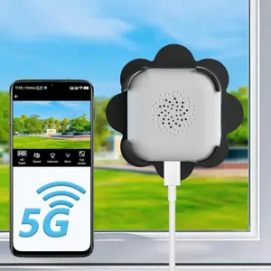 2.4GHz WiFi Window Security Camera,1080P Indoor Cameras for Home Security,Home Monitoring Camera,PIR Motion Detection,Two-Way Talk,Security Cameras Wireless for Outdoor Indoor,IP Camera,Easy&Quick Install,WiFi Surveillance Camera