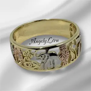 Ring 7 Powers Only size 6 For women Elegant Design ,Hypoallergenic