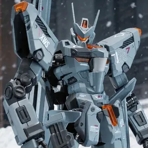 Mechanical Assembly Model, 21cm/8.27 Inch Transformable Collectible Figure, Detailed Sci-Fi Fighter Robot, Full Joint Movement, Adult Collector's Item