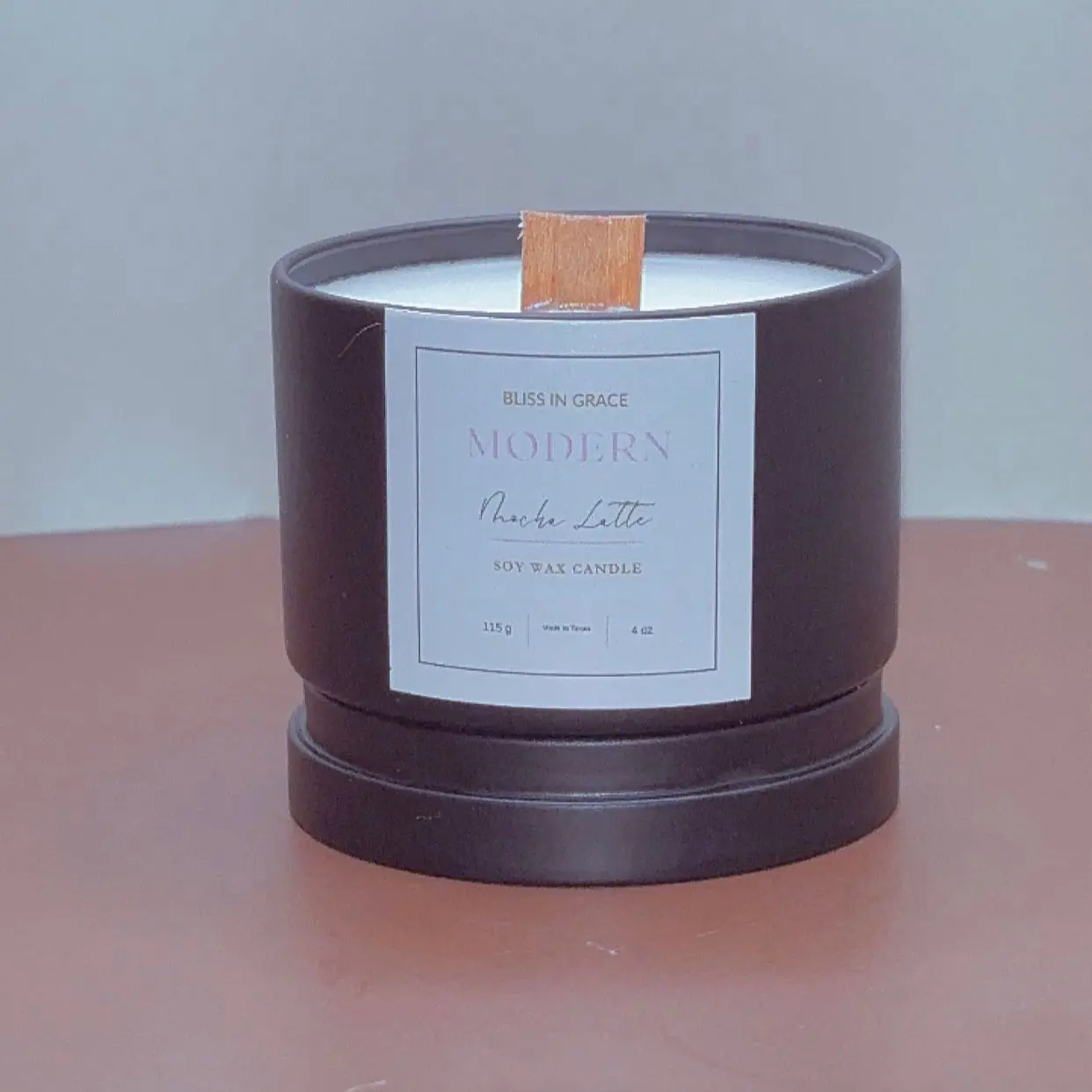 4ozModern x Mocha Latte Candle