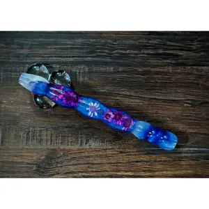 Purple Flower Oasis Diamond paint pen