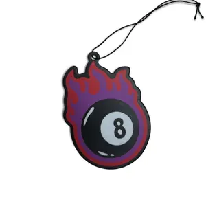 8Ball Hanging Car Air Freshener-Tropical Fruits, Odor Eliminator, Room Freshener, Natural Air Freshener, Pet Odor Neutralizer, Long-Lasting Freshener, Eco-Friendly Air Freshener, Smoke Odor Eliminator