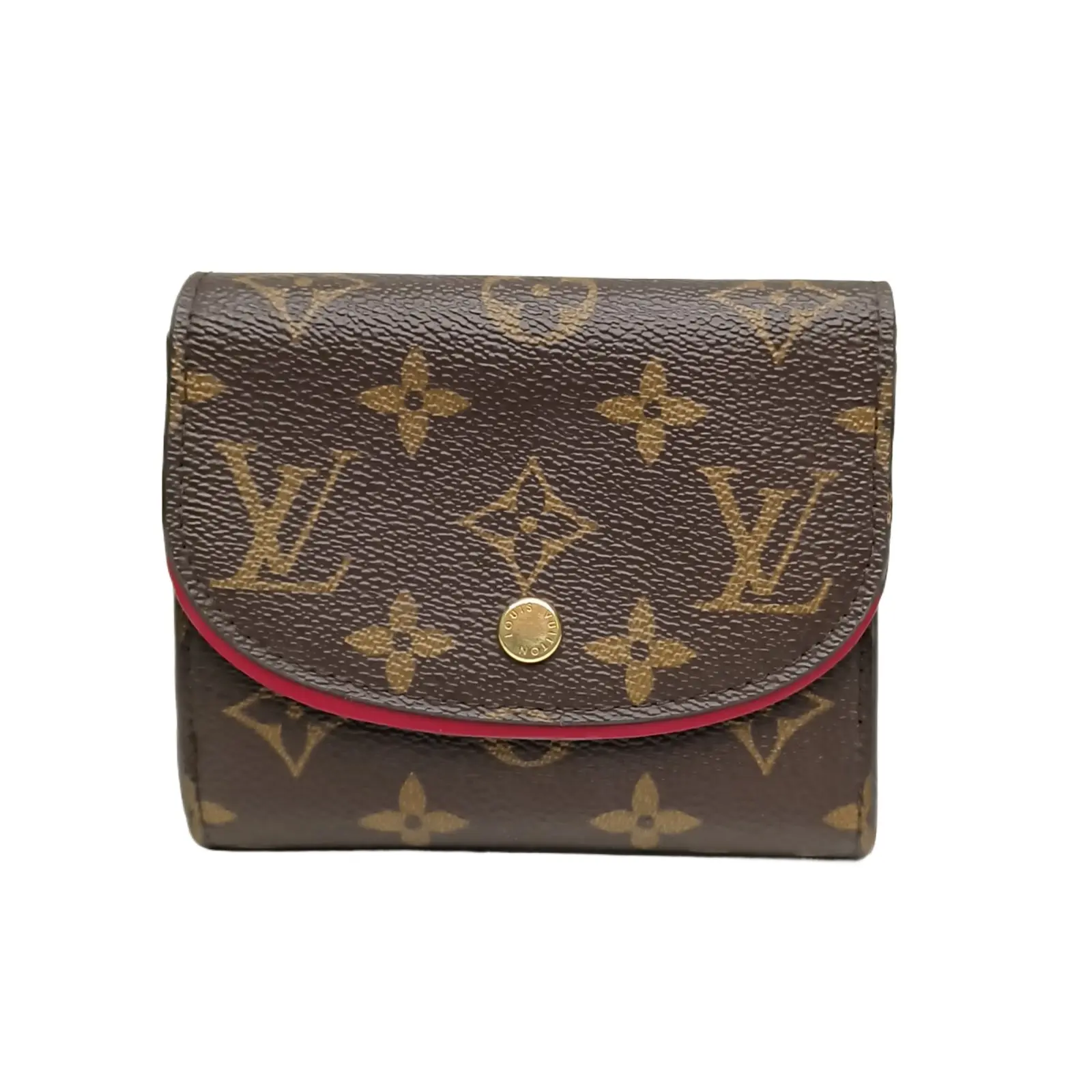 Pre-owned Louis Vuitton leather Tote Bags Monogram PVC 2018 Tri fold Wallet Monogram PVCP226967167