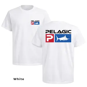 Pelagic Marlin Graphic Tee, Ocean Fishing Cotton Shirt, Marine Lifestyle Apparel, Sport Fishing Gift for Men & Women