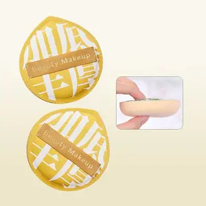 Dry & Wet Use Makeup Sponge Puff, 1 Count Double-sided Makeup Sponge Puff with Storage Case, Soft Makeup Puff for Liquid Foundation, Face Body Powder, Loose Powder, Cream, Makeup Accessories