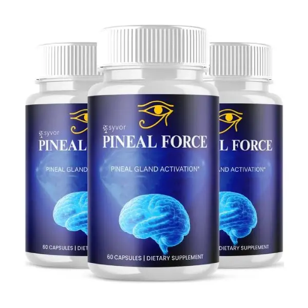 Pineal Force Nootropic Natural Brain Formula 180 Capsules 3 Pack