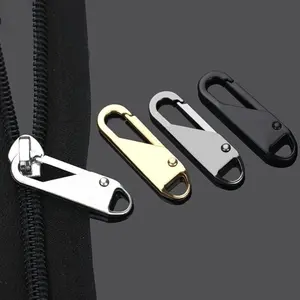 20 Counts Detachable Keychain DIY  Zippers for Crafts and Accessories,Universal Zipper Pull Heads for Quick Fix Repair,Creative Replacement Zipper Pulls.