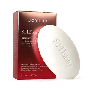 JOYLUX SHEbar Intimate Soap Infused with Coconut, Argan & Avocado Oils for Smooth Nourishing Cleansing 90.7g