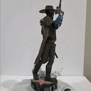 Cad Bane 1/6 Scale Figure, 3D-Printed & Hand-Painted, 13in Tall Collectible Statue