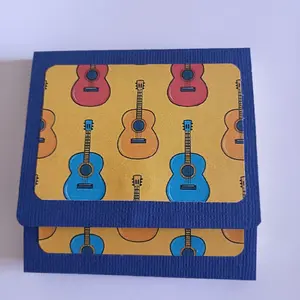 Guitars 3x3 Sticky Notepad Vibrant Guitar Design Perfect for Music Lovers Guitar Players and Band Gifts 3x3 Inches Versatile Practical Notepad