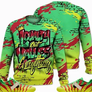 Ja 3 Jurassic Park Explorer Outfit Sweatshirt, Values Of Loyalty Drip Streetwear Unisex Sneaker Matching Shirts