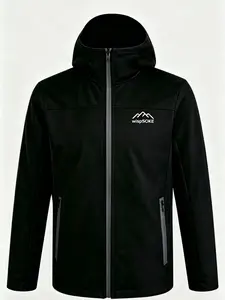 Technical Performance Outdoor Soft Shell Jacket for Menswear Coats