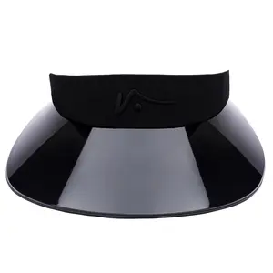 Black Wide Brim Visor