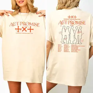 2 Sides T.X.T  Tour Shirt,T.x.t Logo Comeback Shirt, Comeback Minisode 3: Tomorrow Kpop T-shirts, Crewnecks, Hoodies – Gifts Suitable for Anyone