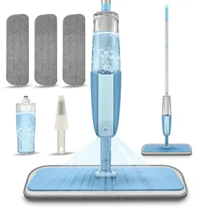 Spray Mops Wet Mops for Floor Cleaning - Microfiber Dust Mop with 3X Washable Pads Floor Mop with Sprayer Wood Floor Mops Commercial Home Use for Wood Floor Hardwood Laminate Ceramic Tiles