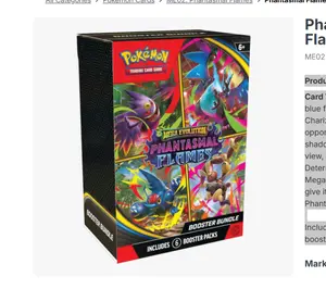 Pokemon Phantasmal Flames Booster Bundle