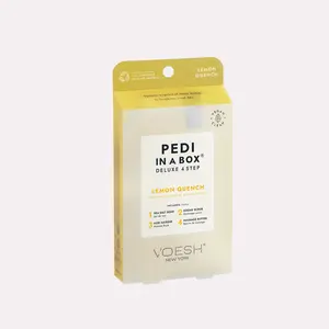 Voesh 4 in 1 PediBox Lemon Quench - At Home Spa Pedicure