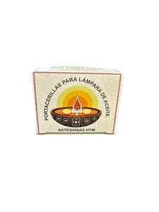 Wick, match holder for oil lamps