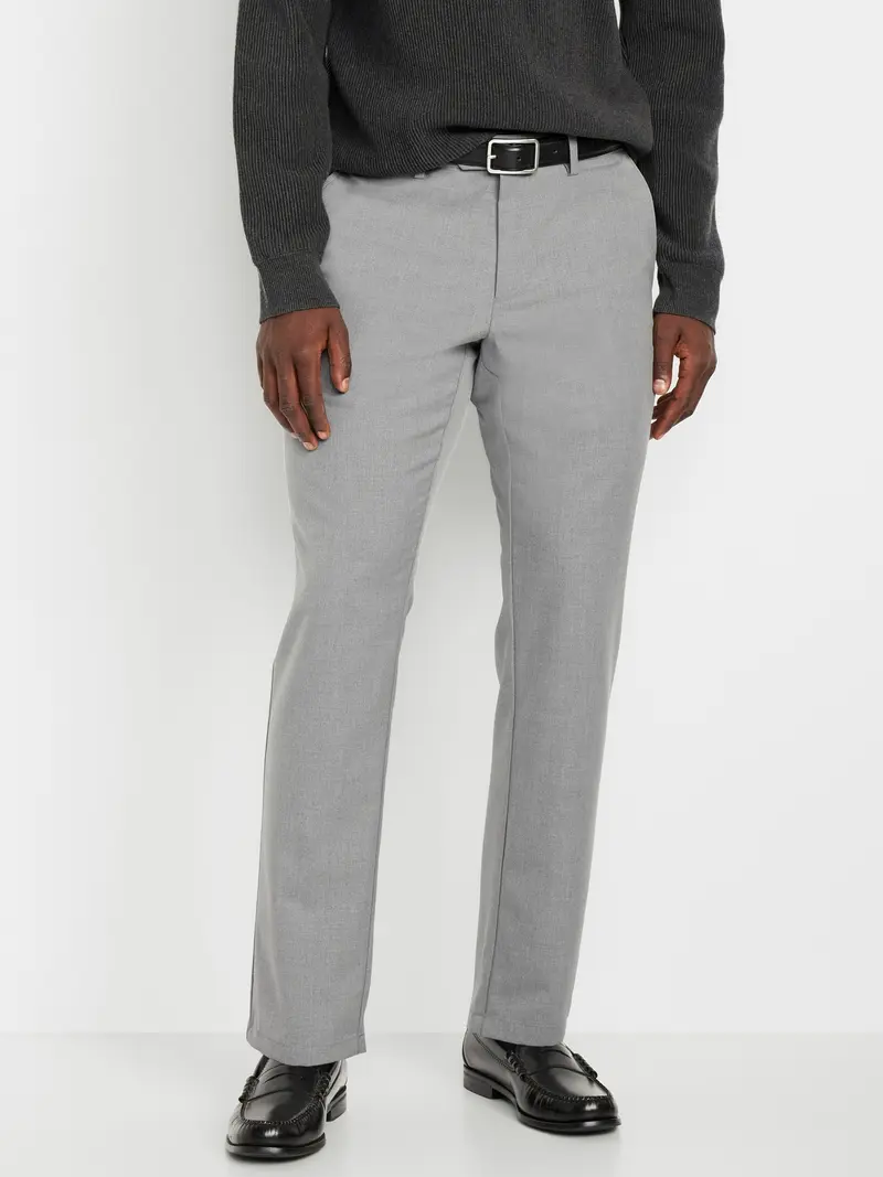 best dress pants for.men with attletic.fit nearby Athletic Fit Essential Pants 2.0 In Charcoal 32W 28L main image 1