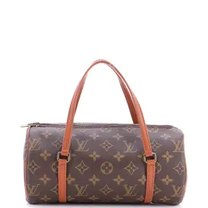 Pre-owned Louis Vuitton Canvas Coated Top Handle Bags Papillon Handbag Monogram Canvas 26 by Rebag