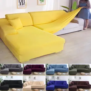 Fabric Sofa Cover Living Room Anti-slip Pet-proof Spandex Stretch Elastic Couch Cover Slipcover for Sofa