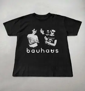 Bauhaus T-shirt, Unisex shirts, 90s band tees, Retro Graphic tees, Goth band tee, gothic shirts, band tees, cute shirts, goth clothing
