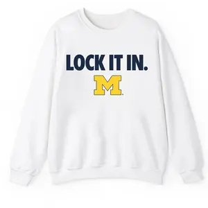 Lock It In Michigan Basketball Shirt, Michigan Basketball Shirt, Basketball Tee, Graphic Tee