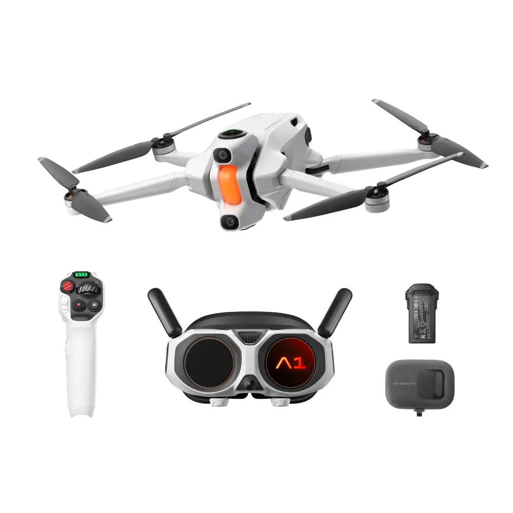 Antigravity A1 -  8K 360 Drone for Immersive Flight, Point-to-Fly Motion Control for Adults, Kids & Beginners, Obstacle Avoidance, 249g & Foldable, Deep Track, Auto Return, 10km Range, Auto Edit Cameras