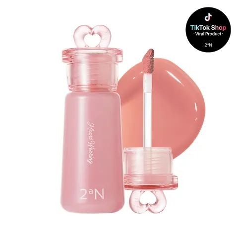 Heart Wearing Liquid Cheek (0.15oz) – Dewy Liquid Blush with Soft Glow & Clear Layering | Hydrating Essence + Glossy Oil Blend | Buildable, Finger-Blend Texture