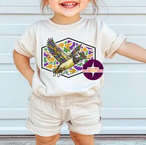 YOUTH & ADULT Camo Mardi Gras Mallard shirt, country boy clothes, toddler boy clothing, mardi gras shirts, mardi gras apparel, boys clothing
