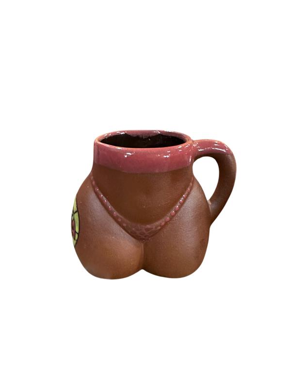 Cheeky Mexican Booty Mug - Funny Thong, red, Reusable Drinkware, Ideal for Father, Friend, Amigo, and America Fans Ceramic Coffee