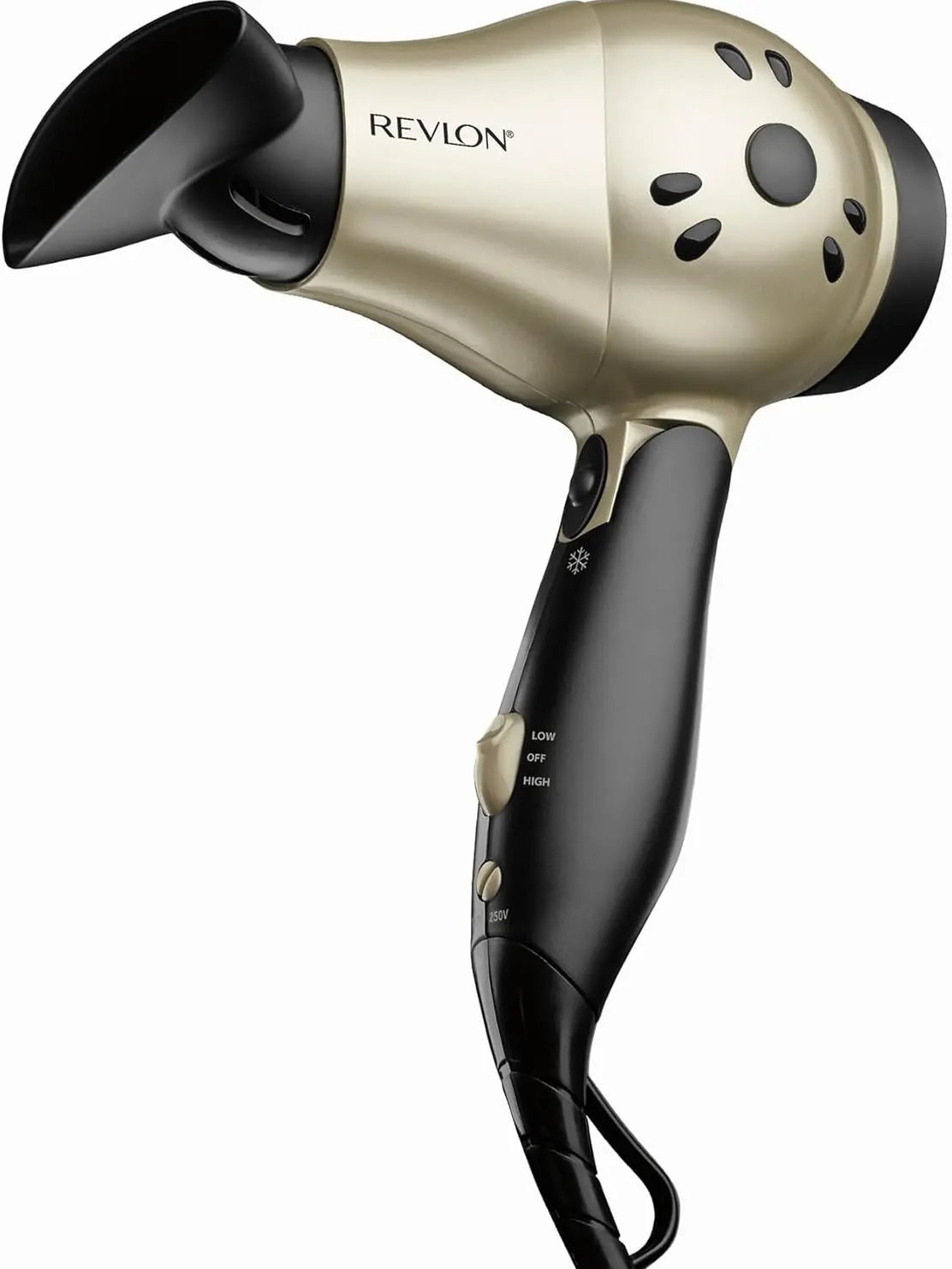 REVLON 1875W Compact Folding Handle Hair Dryer | Great for Travel
