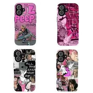Multiple Collage Styles Lil Peep Phone Case Compatible for iPhone 17Promax 16 15 14 13 12 11 and for Samsung S21-S25 Perfect Gift for Music Fans Her