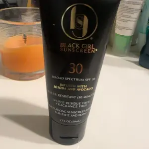 Black Girl Sunscreen SPF 30 Broad Spectrum SPF 30 3 OZ - Moisturizing & Hydrating Formula for Face and Body