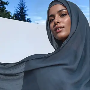 High Quality Modal Solid Rayon Breathable Hijab Scarf