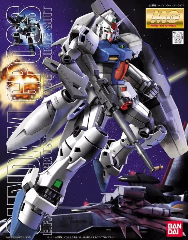 Bandai Gundam RX-78GP03S Gundam GP03 MG 1/100 Scale Model Kit