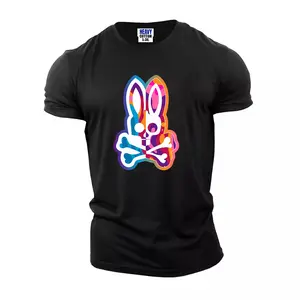 Bone Rabbit Happy Easter Men's T-Shirt Halloween Funny USA New Gift Unisex T Shirt Cotton Love