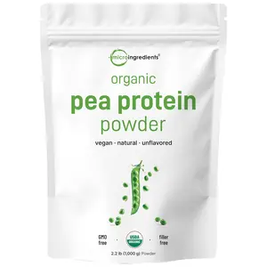 Micro Ingredients Organic Pea Protein Powder 2.2 Pound Micro Ingredients Organic Pea Protein Powder 2.2 Pound