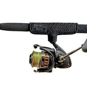 Captain's Special - 4 DIAMOND Edition Rod-Wrap Grips for Enhanced Fishing Experience Lightweight Neoprene Comfort Control 4x5 Inches