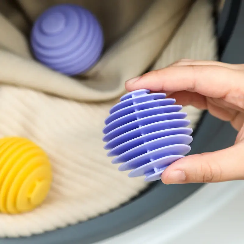 3pcs Soft Rubber Laundry Ball, Household Washing Machine Laundry Ball, Anti-winding Artifact, Clothes Decontamination Washing Guard Ball, Cleaning Artifact