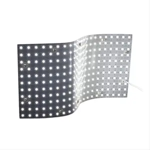 Flexible LED Sheets 490x245mm DC24V 242LED 28W Panel Sheet Lights for Kitchen Marble Countertop Advertising Backlight