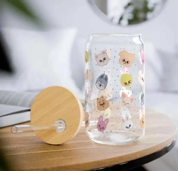 SKZ Sipper Glass