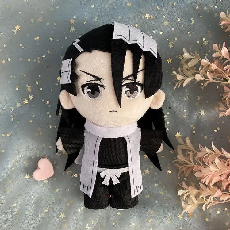 20CM Anime BLEACH Aizen Sousuke Kuchiki Rukia Cotton Doll Girl Heart Cartoon Cute Dress Up Naked Doll Plush Doll Toy Xmas Gift