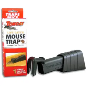 Tomcat 33538 Single Live Catch Mouse Trap